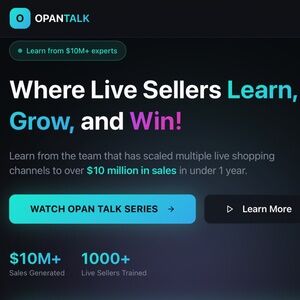 OPAN TALK - Where Live Sellers Learn, Grow, and Win!